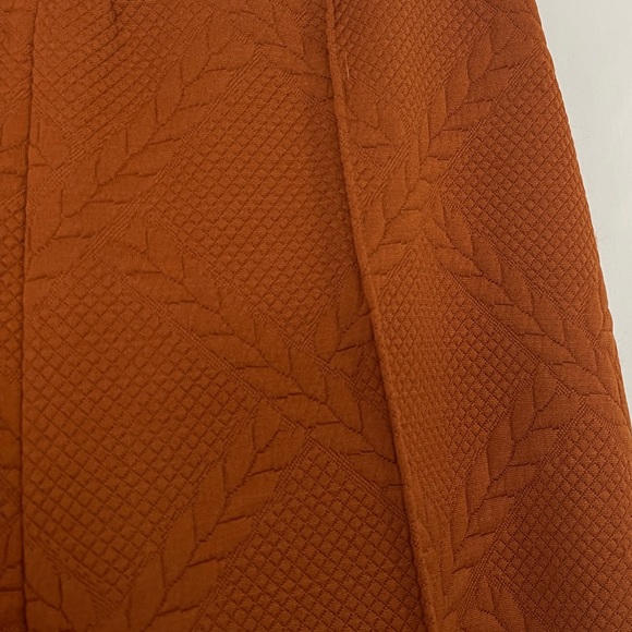 Anthropologie Maeve Pintucked Textured Flare Pants - Picture 5 of 7